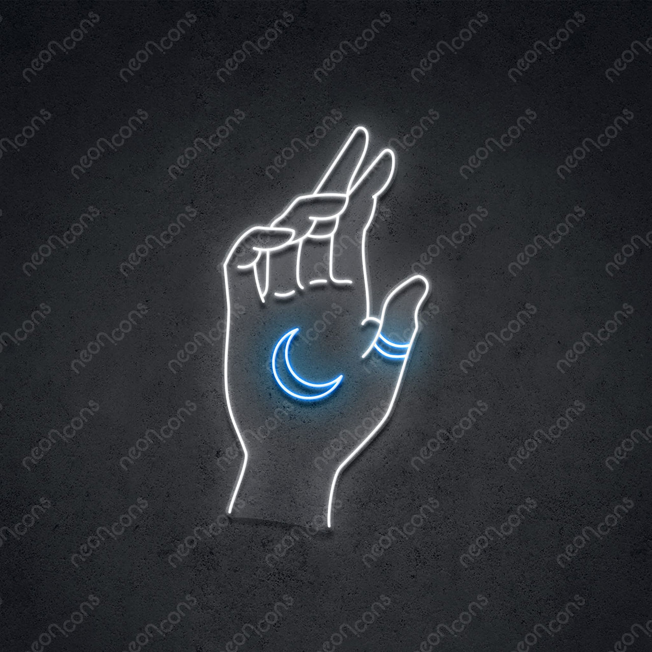 "Hand of Manifestation" LED Neon