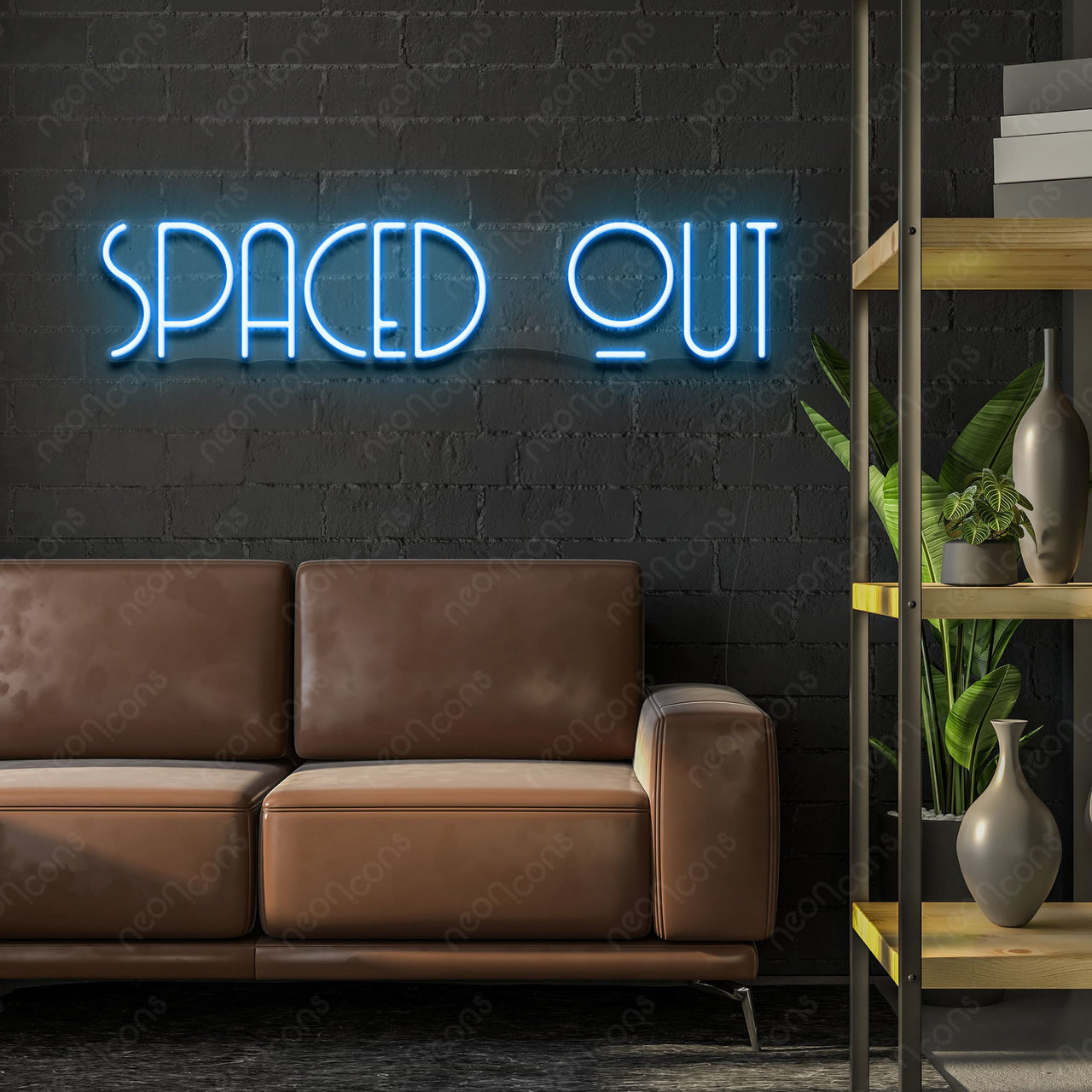 "Spaced Out" LED Neon