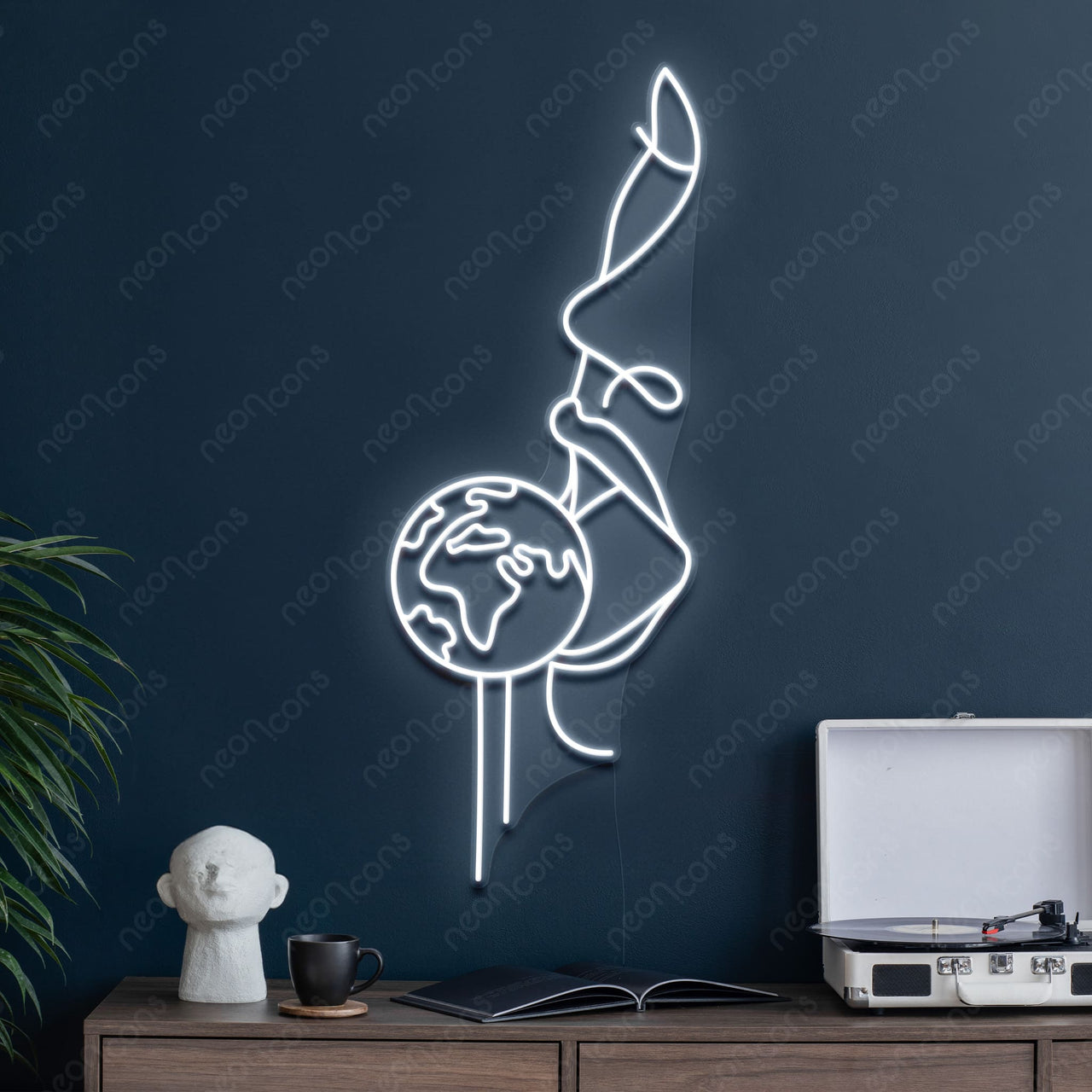 "A Taste of Earth" Neon Sign by Neon Icons