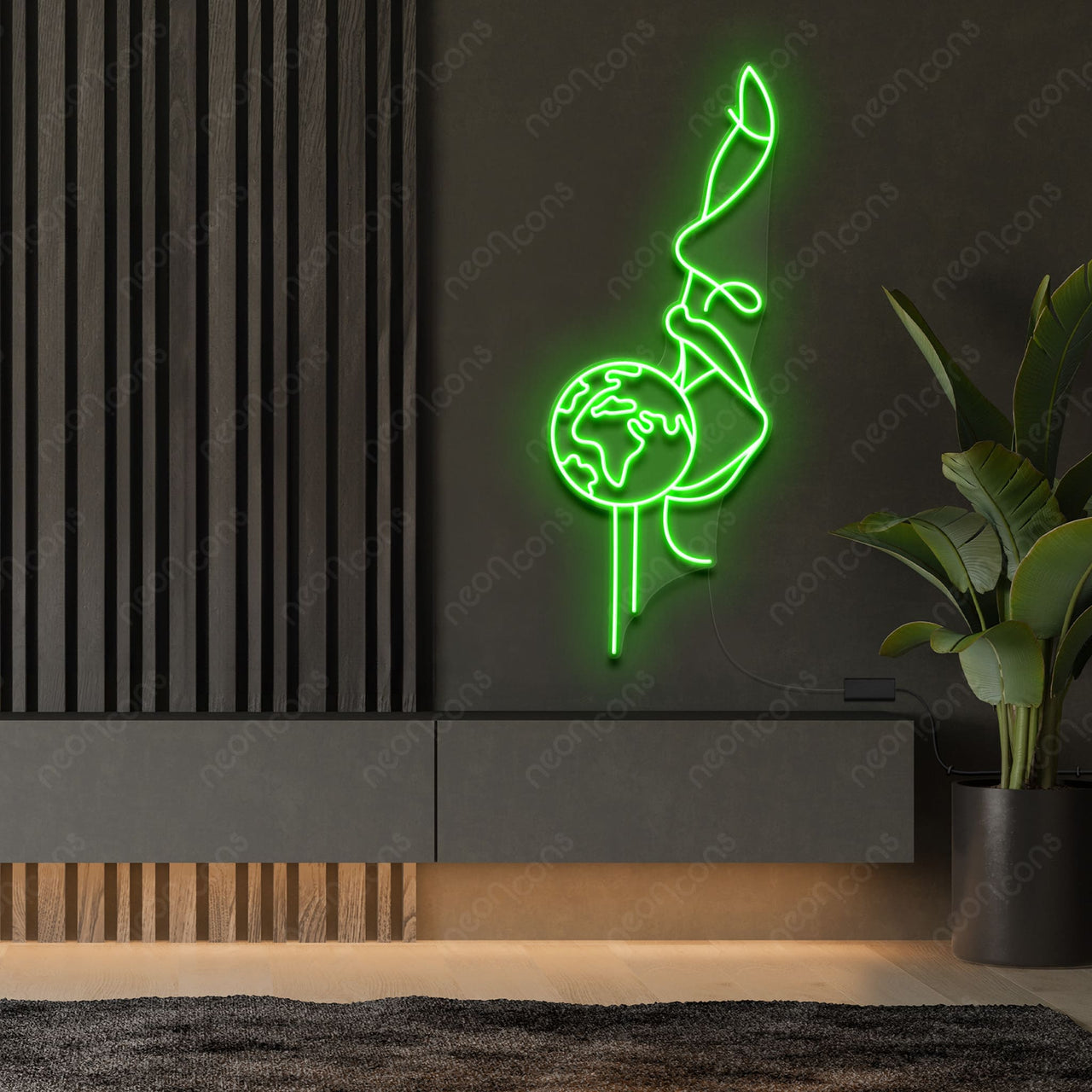 "A Taste of Earth" Neon Sign by Neon Icons