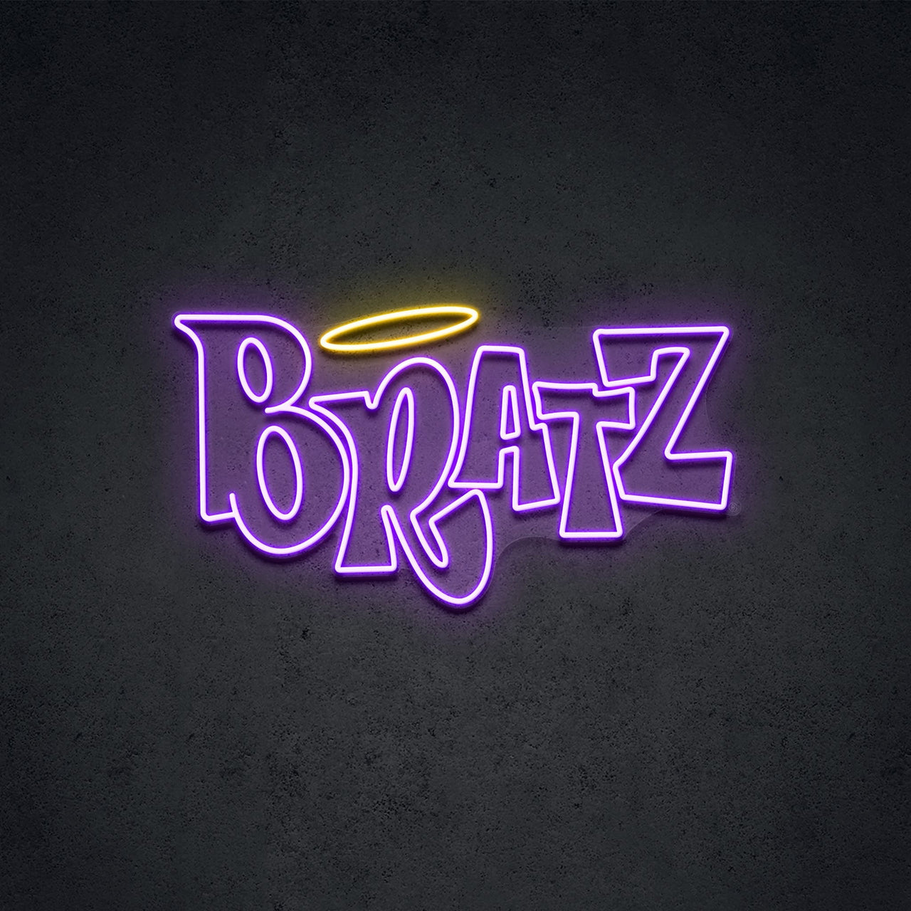 "Bratz Logo" LED Neon 60cm (2ft) / Purple / LED Neon by Bratz