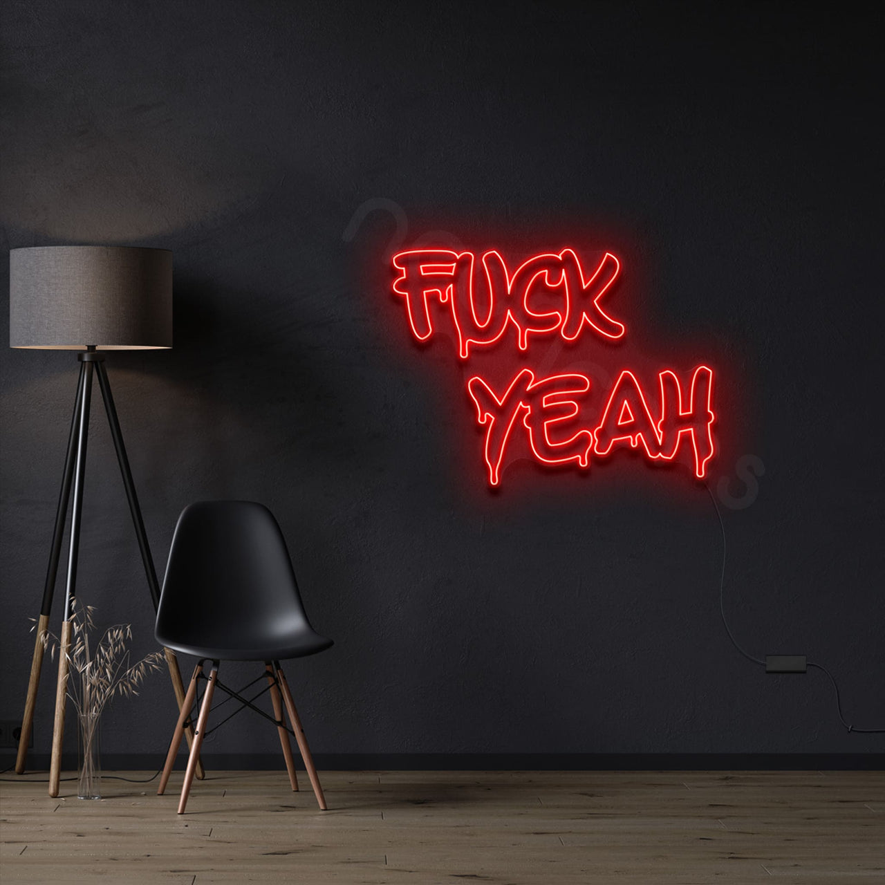 "Fuck Yeah" Neon Sign by Neon Icons