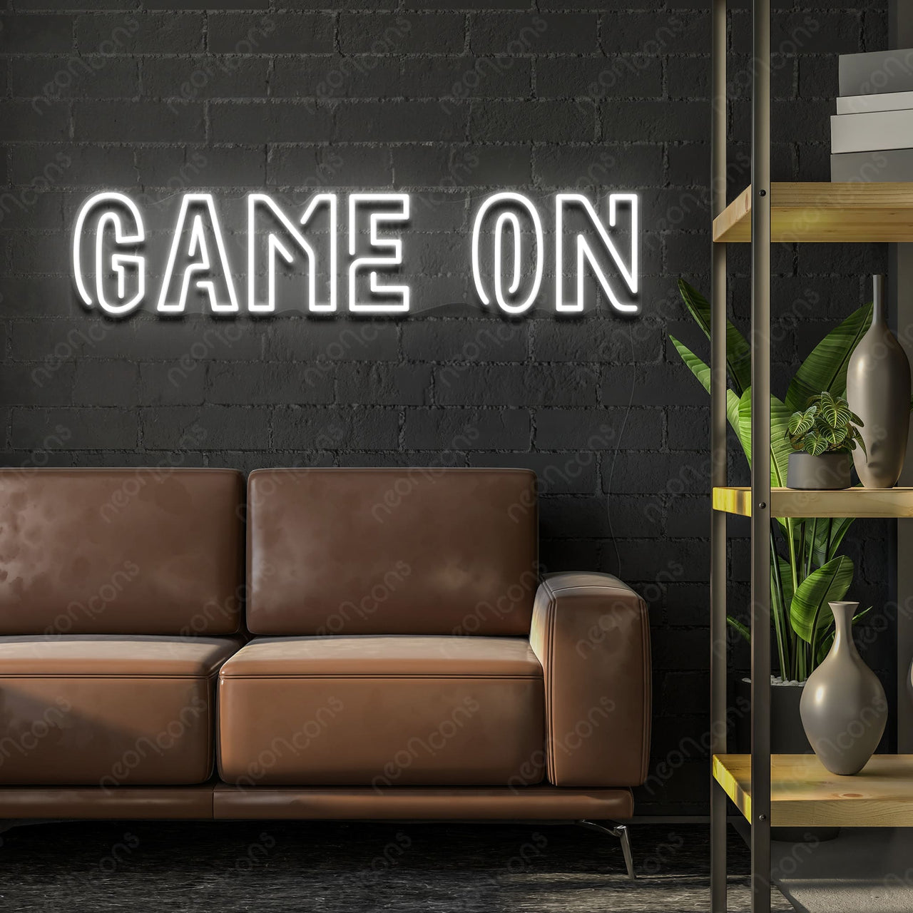 "Game On" LED Neon by Neon Icons