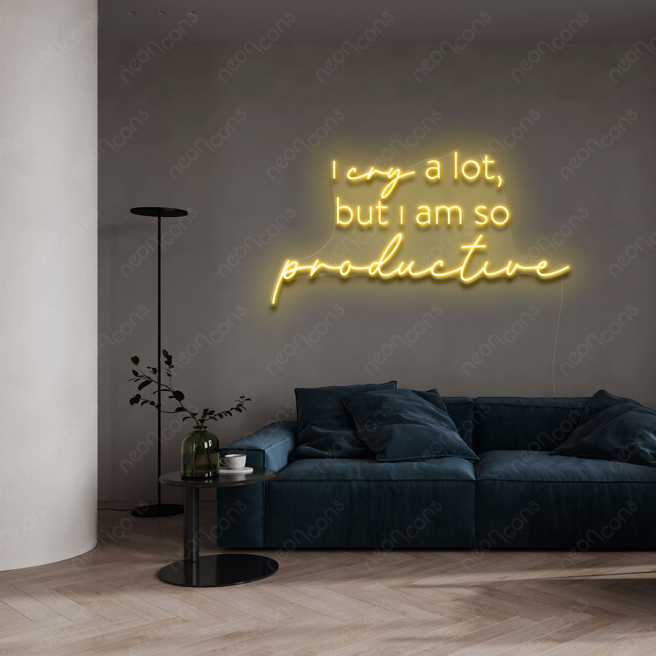 "I Am So Productive" Neon Sign by Neon Icons