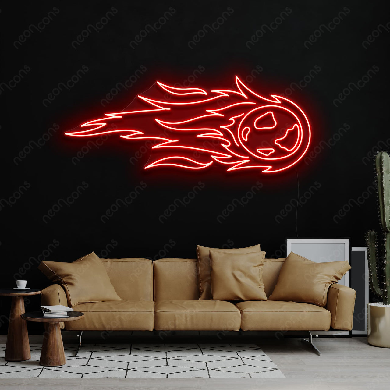 "Meteoroid" LED Neon by Neon Icons