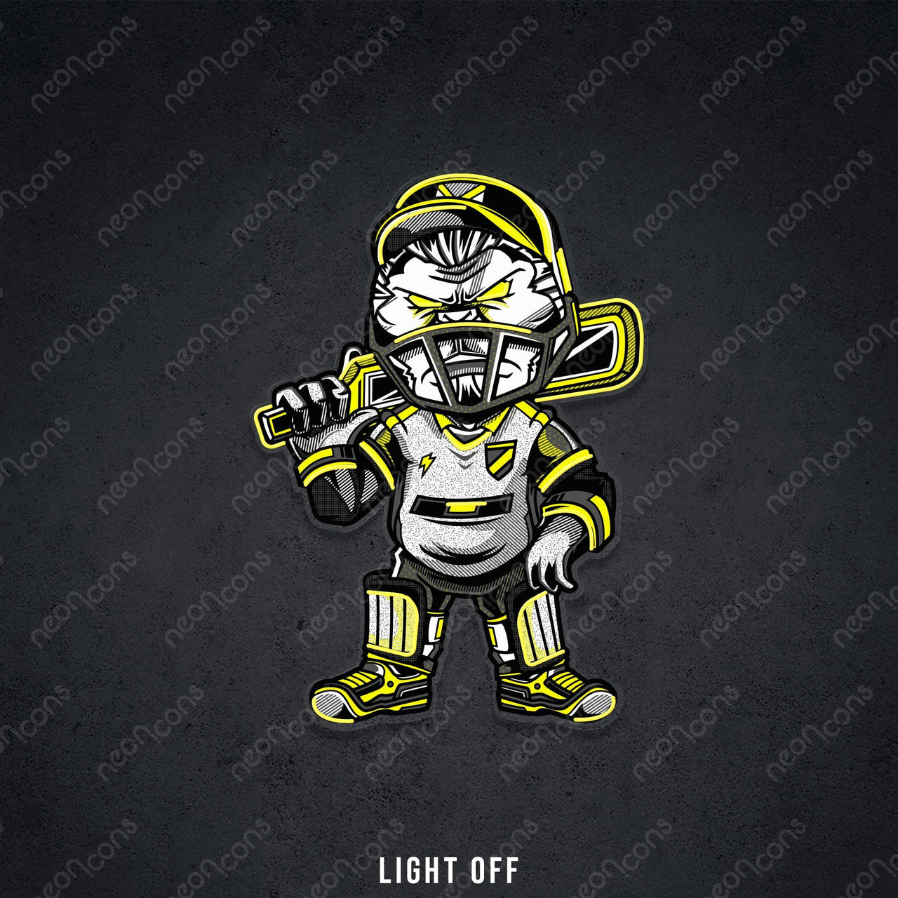 "Skipper" LED Neon x Print by Neon Icons