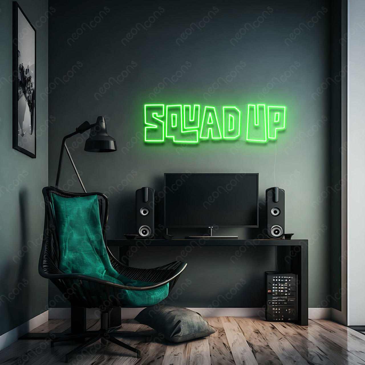 "Squad Up" LED Neon by Neon Icons