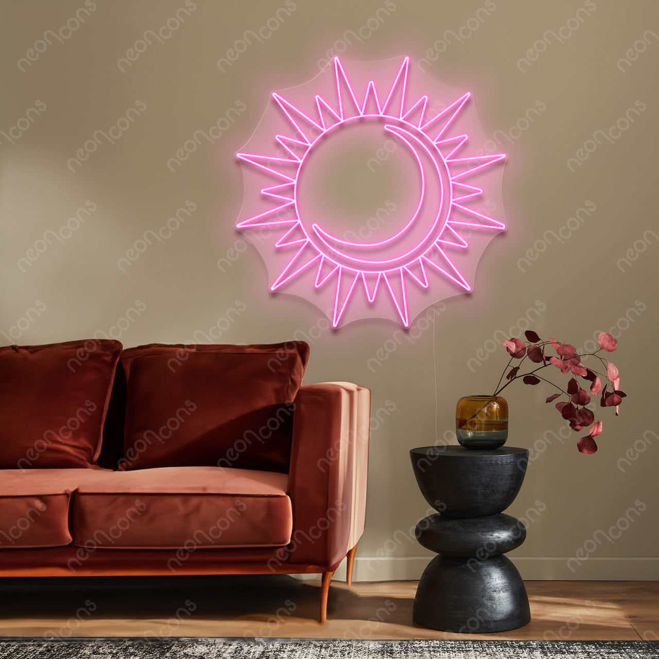 "Sun & Moon" LED Neon by Neon Icons