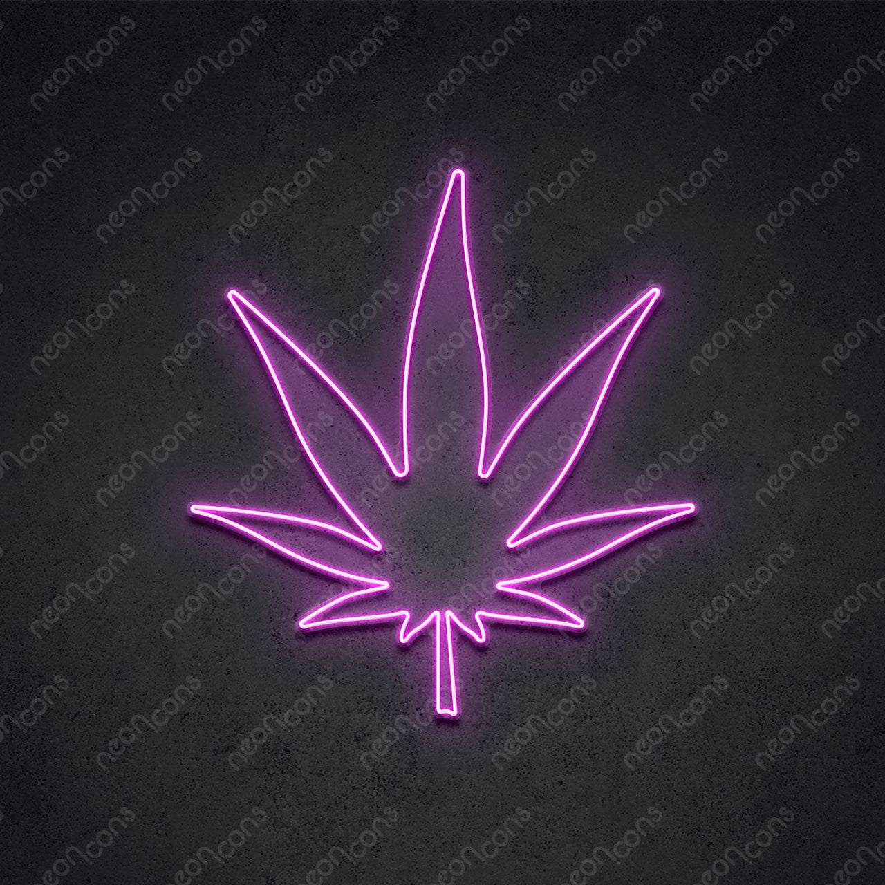 "Weed Based" LED Neon 60cm (2ft) / Pink / LED Neon by Neon Icons