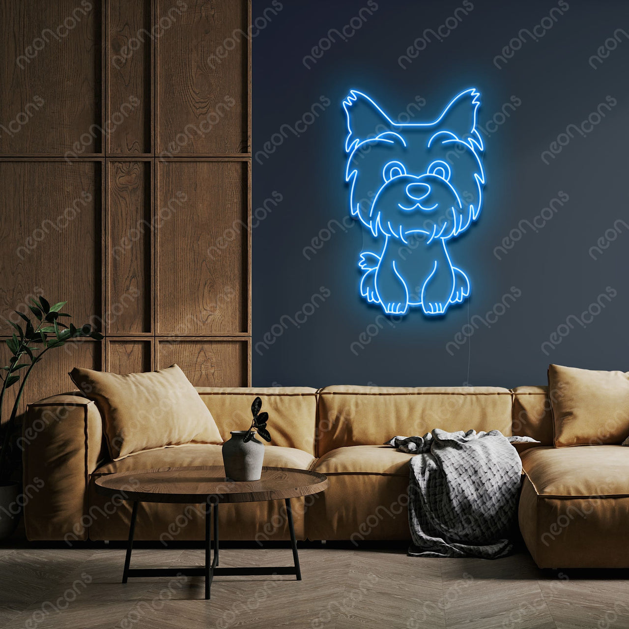 "Yorkshire terrier Puppy" LED Neon by Neon Icons