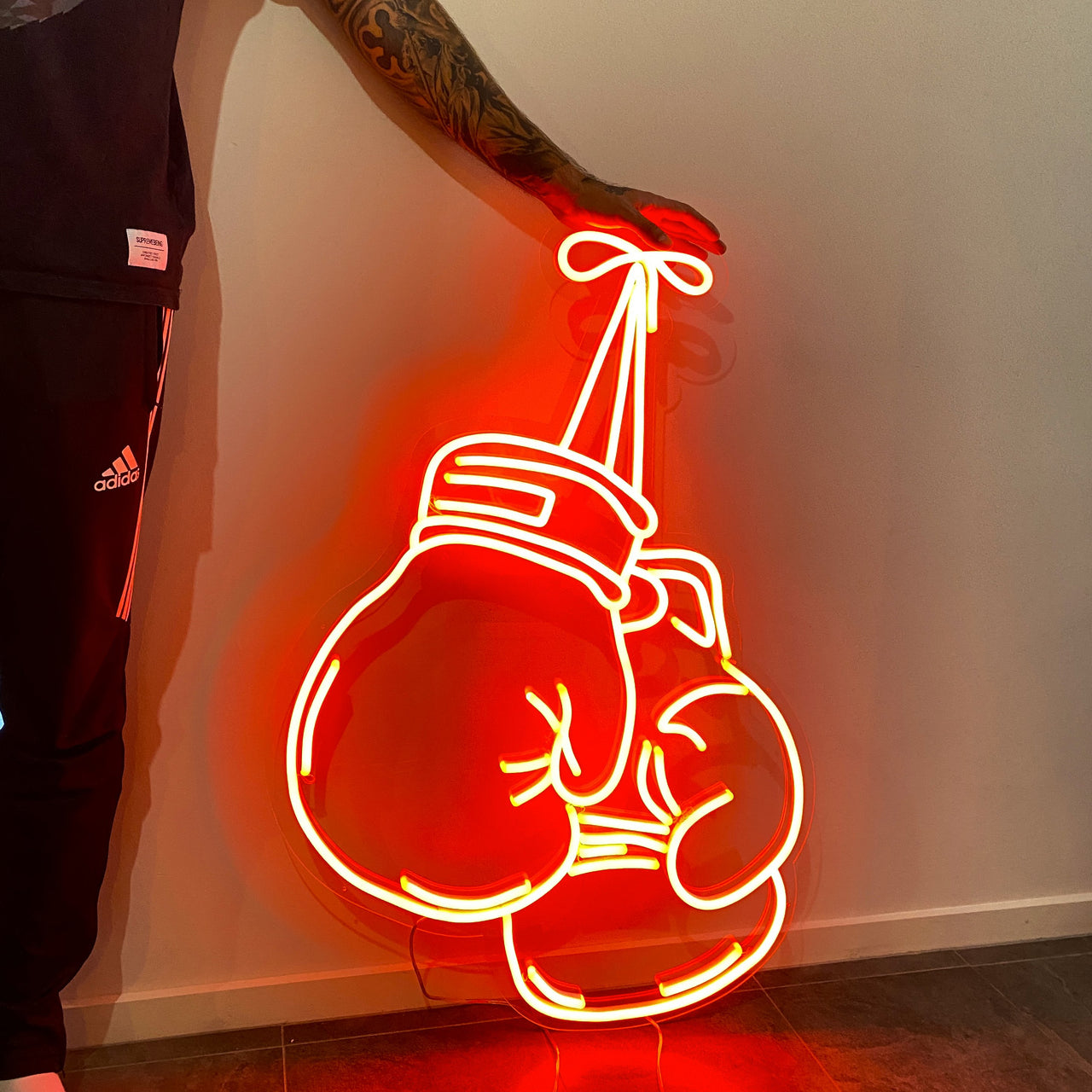 "Boxing Gloves" Neon Sign by Neon Icons