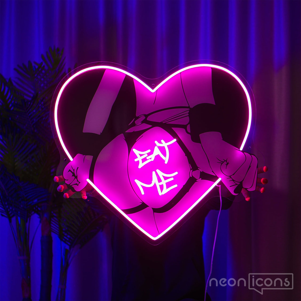 "Eat Me" Neon x Acrylic Artwork by Neon Icons