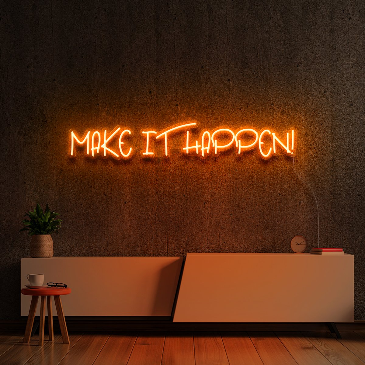 "Make It Happen" Neon Sign by Neon Icons