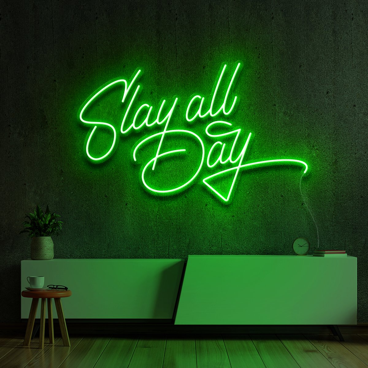 "Slay All Day" Neon Sign by Neon Icons