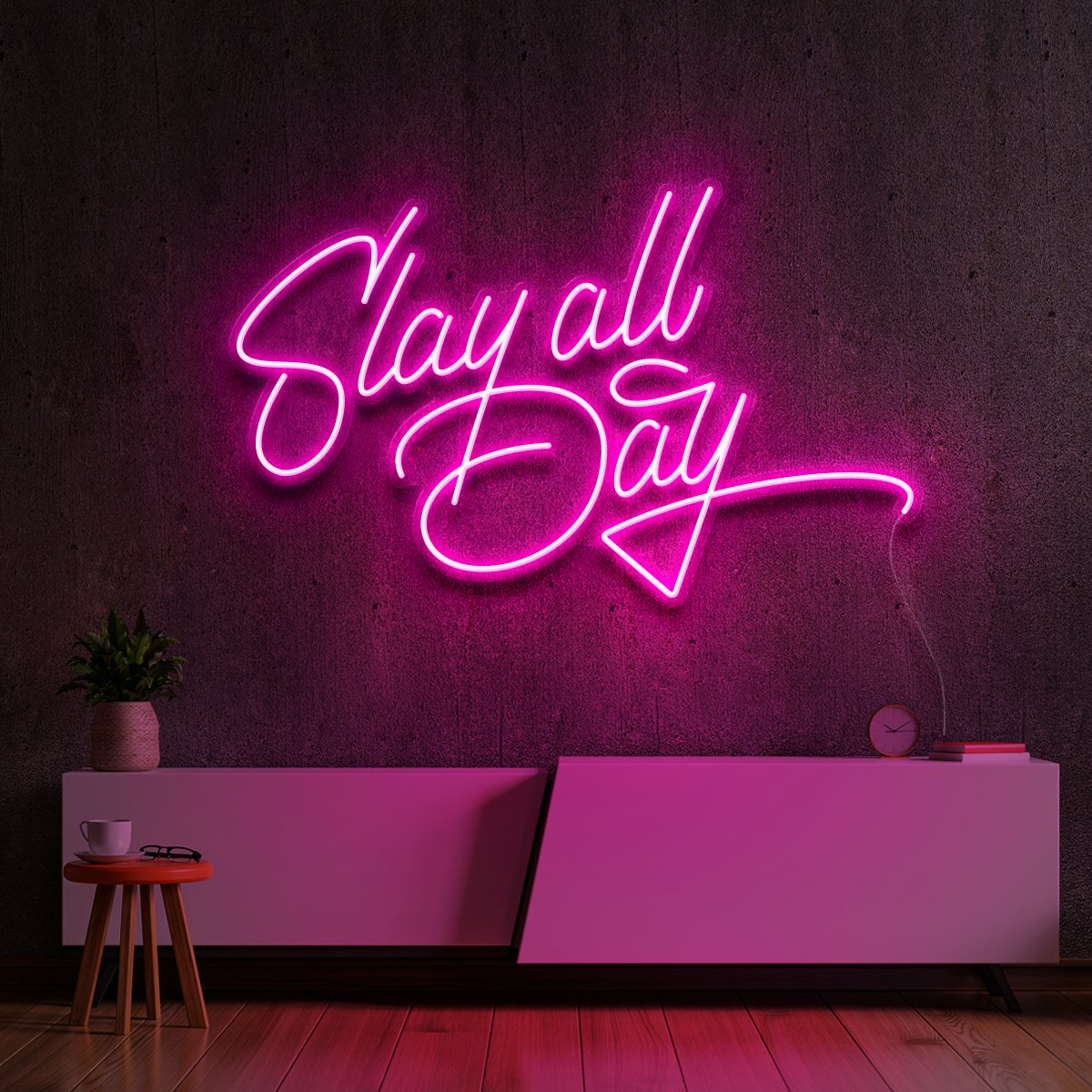 "Slay All Day" Neon Sign by Neon Icons